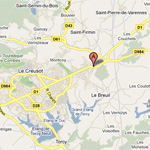 plan d'accès google map